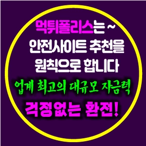 안전놀이터 검증사이트 먹튀폴리스